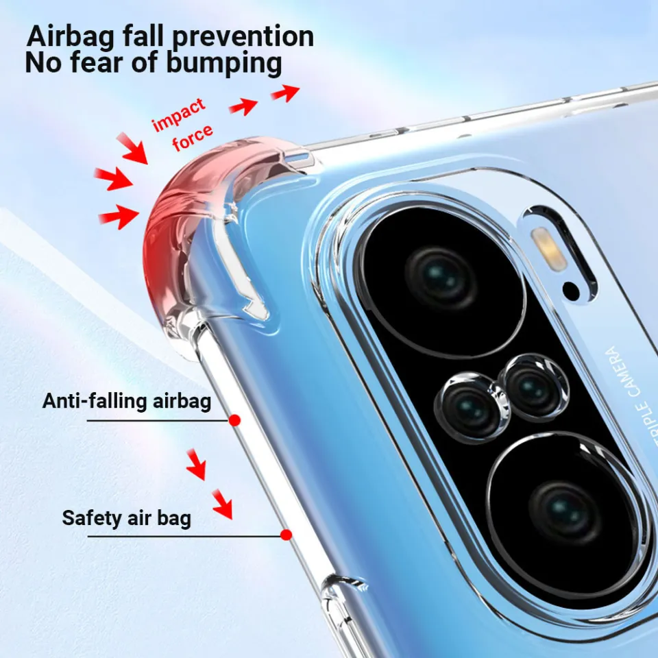 BORYA Handyhülle Für Realme C65 4G – Stoßfest, Mit Airbag-Design, Dunkelblau, Ultra-dünn