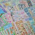 🇲🇾Ready Stock cute ins sticker korean style beauty stickers 手账可爱风贴纸 咕卡贴纸 ins风 可爱风 韩系风手账贴纸.