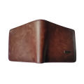 Dark Brown Color Artificial Leather Wallet For Men Artificial Leather Money Bag For Men Length: 11cm Width: 9cm. 