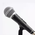 Samson R21S Dynamic Cardioid Microphone with XLR to 1/4 Mic Cable and Mic Clip for vocal and presentation applications. 