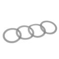 4pcs 66mm Rubber Blender O Ring Seal Gasket Kitchen Blender Parts Fit For Black Decker, BL5000-08,132812-07 Blender Juicer. 