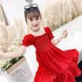 [] Girls' Princess 2024 New Super Western Style Little Girl Summer Dress Children's Skirt Netizens Big Boys. 