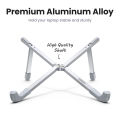 UGREEN Laptop Stand Holder for Desk Adjustable Aluminum Desktop Stand for MacBook Air Pro, Microsoft Surface PC. 