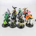 Genuine Ben Tennyson 10 Doll Monster Figure Toys Collection Ben10 Omnitrix Table Ornaments Kids Gifts. 