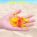Simulation Octopus Toy Model Children's Funny Toys Soft Elastic Toys Animal World Decoration Squid Education Puzzle Cognition. 