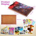 60 Page DIY Handmade Photo Album Scrapbook Our Adventure Book Retro Kraft Album Anniversary Wedding Guest Book Memory Gift.