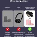 Earmuff Sleep Mask Plush Cute Dream Sleeping Mask Eyemuff Eye Cover For Women Warm Relax Plush Blindfold Cotton Eyes Bandage. 