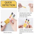 80Pcs PH Indicator Test Strips 1-14 Range Laboratory Paper Litmus Tester Urine Saliva Water Soilsting Kit Analysis Instruments.
