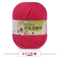 50g Soft Yarn Silk Knitting Yarn Cotton Crochet Thread Yarn Tricot DIY Hand Knitting Baby Wool Sock Yarn Crochet Handmade Supply. 