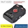 Car Radar V 8 Laser Speed Alarm Camera Detector 16 For Band 360 Degree Voice Detection Car-Detector V8.