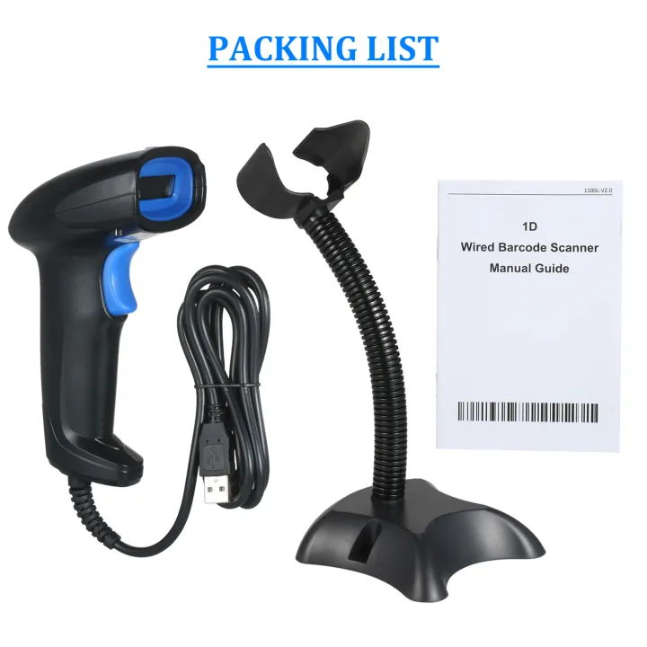 KOGEEK%20Handheld%20barcode%20Scanner%20with%20Bracket%201D%20Code%20Scanner%20%20USB%20Wired%20barcode%20Reader%20-%20Image%206