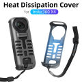 Protective Case for Insta360 X4 Graphene Cooling Protector Cover With Lanyard for Insta 360 X4 Anti-fall Protector Accessories. 