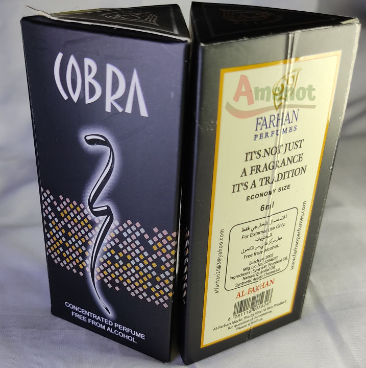 COBRA 6 ML ROLL ON ATTAR best ator for both