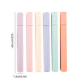 Color Highlighter Highlighter Set 6Pcs Aesthetic Pastel Colors Highlighter Set Marker Pens Journaling Planner Notes. 