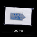 900PCS/Lot Lint-Free Nails Napkins UV Gel Polish Remover Nail Wipes Bath Manicure Gel Wipe 100% Cotton Napkins Nail Art Tools.