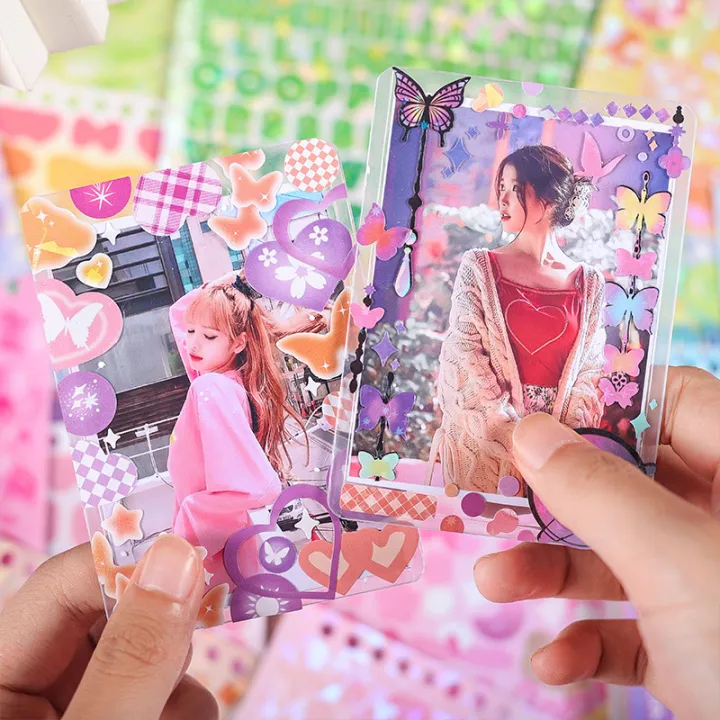 1000+%20PCS%20Kids%20Notepad%20Decals%20Book%20Butterfly%20Stickers%20Laptop%20Girls%20Phone%20Cartoon%20Decoration%20Scrapbooking%20Cute%20Dot%20Diary%20Heart%20-%20Image%204