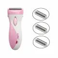 Kemei KM-3018 Waterproof Electric Lady Shaver Hair Women Bikini Underarm Body Lady Epilator Hair Removal Cordless Trimmer for Women.