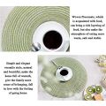 Individual 4 Pieces of Placemats Heat-Resistant Non-Slip Anti-Scald Washable Placemats Exquisite Product.