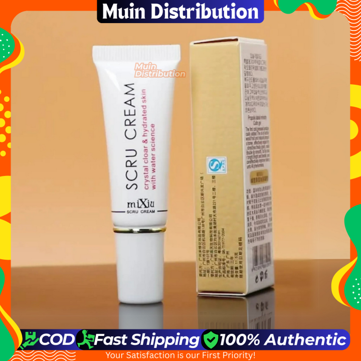 〽️ miXiu Scru Cream Lip Scrub For Best Lip Care 11.5g