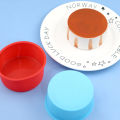 1Pc 4 Inch Silicone Mini Cake Molds Round Baking Pan DIY Non-Stick Silicone Baking Mold Bakeware Pan Reusable Cake Pans.
