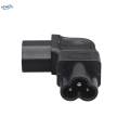 IEC320 C6 to C13 IEC Connector Conversion Plug Replaces Design Power Plug Side Bend.