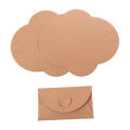 DIY Love Letter Handmade Envelope Love Button Paper Envelopes Kraft Paper.