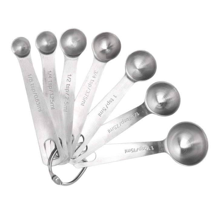 Baking%20Measuring%20Spoon%20Kit,%20Corrosion%20Proof%20Measuring%20Spoon%20Set%20Stainless%20Steel%207%20PCS%20for%20Bakery%20-%20Image%203