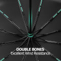 Large Windproof Umbrella for Men and Women Stay Protected in Any Weather with this Fully Automatic 24-Bone Umbrella. 
