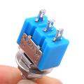 10mm Long HEAD 3Pin Self-Lock TOGGLE Switch MTS202 AC 125V 6A 3 Pin 3 Positions SPDT ON-OFF-ON Miniature Toggle Switch With 10mm Handle For Car Bus Truck CNG. 