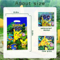 10pcs Pokemon Pokeball Gift Bag Loot Bag Boy Pikachu Birthday Party Supplies Decorations Kids Toys Gift Party Favors. 