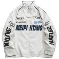 Spring PU Leather Motorcycle Jacket Men High Street Korean Letter Embroidery Bomber Coat Unisex Varsity Jacket Vintage Outwear. 