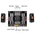 PAM8610 Mini 10W+10W Stereo 2 Channel DC 12V Audio Power Amplifier Board Module MP3.