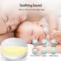 Baby White Noise Machine Kids Sleep Sound Player Night Light Timer Noise Player USB Rechargeable Timed Shutdown Sleep Machine.