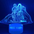 【Nine Dan Store】Led Night Light Lamp Usb World of Warcraft Room Decoration Kids Birthday Wow Sylvanas Windrunner 3d Optical Lamp. 