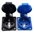 【YIYANGMAOYI111】Waterproof Industrial AC Power Socket Industrial Plug Electrical Socket with Cover. 