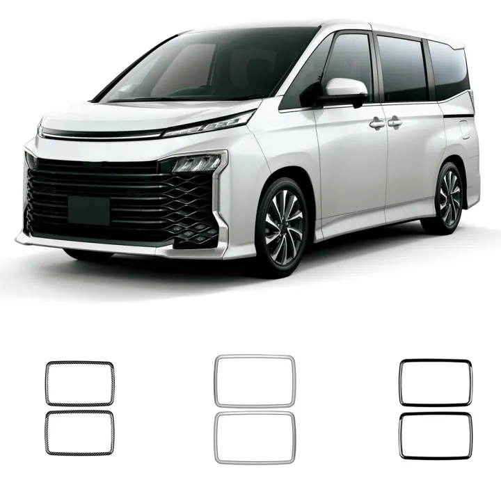 2Pcs%20for%20Voxy%202022%20Car%20Audio%20Speaker%20Cover%20Trim%20Bright%20Black%20-%20Image%209