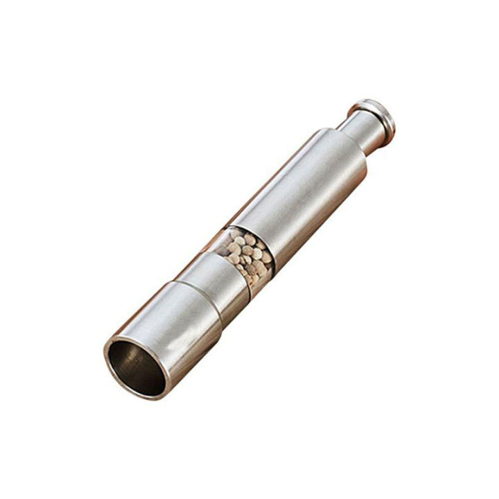 Stainless%20Steel%20Small%20Pepper%20Crusher%20(Small%20Handy%20Crushers)-%20Height-13.5c/Width-5.4cm/Depth-2.7cm%20-%20Silver%20-%20Image%202