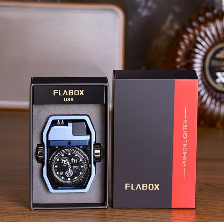 Metal%20True%20Watch%20Double%20Arc%20Pulse%20W!ndproof%20Charging%20L!ghter%20Cool%20LED%20Colored%20Light%20Fashionable%20USB%20Charging%20L!ghters%20-%20Image%206