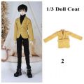 For 1/3BJD Dolls 1/3 Dolls Accessories Male Man Wear 60cm Doll Coat Doll Wedding Suit Male Doll Clothes Doll Suit Coat.
