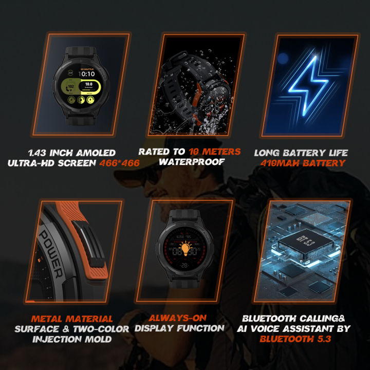 Wavefun%20Wave%2070%20Rugged%20Smartwatch%20AMOLED%20Smart%20Watch%201.43''%20466*466%20Fitness%20Sports%2010M%20Ultra%20Waterproof%20Outdoor%20Bluetooth%20Call%20-%20Image%209