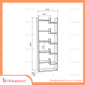 Simple Book Shelf | Showpiece Rack | BS - 80 (White). 
