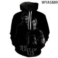 Hoodies Last Of Us 2 The Last Of Us Part 2 Men Women Children Sweatshirts 3D Printed Boy Girl Kids Streetwear Pullover Jacket. 