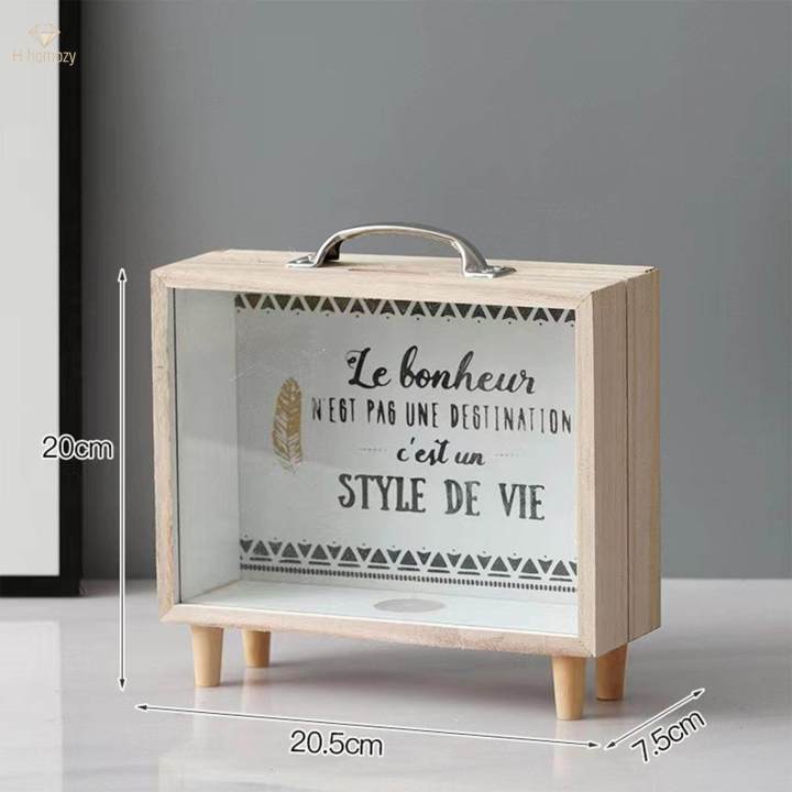 Adults%20Piggy%20Bank%20Wooden%20Frame%20Wood%20Money%20Box%20Travel%20Saving%20Bank%20Decorative%20Shadow%20Box%20for%20Living%20Room%20Dorm%20Restaurant%20Wedding%20Birthday%20Gift%20-%20Image%203
