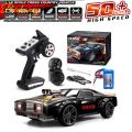 Scy 16303 1/14 2.4g Rc Car 4wd Electric High Speed Off-road Drift Vehicle Flat Running Muscle Car With Retro Led Light. 