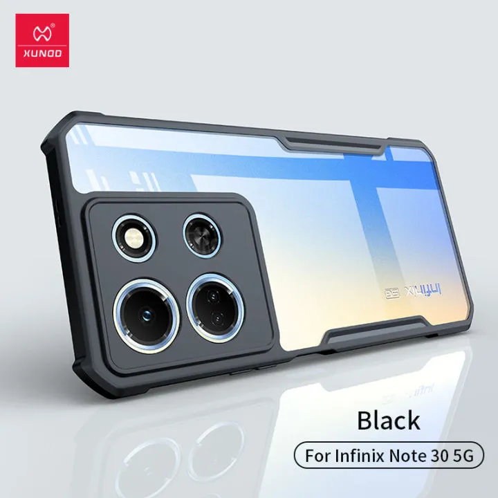 Infinix%20Note%2030%20/%20Infinix%20Note%2030%205G%20Back%20Cover%20ShockProof%20Airbinger%20Longlasting%20Clear%20Transparent%20Hard%20Case%20X6833B,%20X6716B%20-%20Image%203