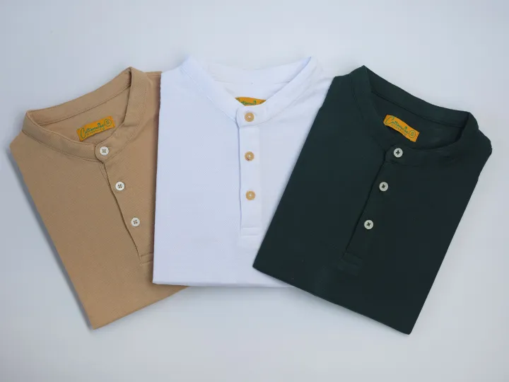 Henley%20T-shirt%20for%20Men%20in%20Light%20Caramel%20Colour%20-%20Image%203