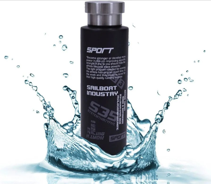 500ml Sport Stainless Steel Water Bottle 1p