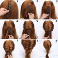 Women's Braided Hair Bun Maker - Simple Queue Tool for Easy Styling. 