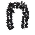 2PCS Halloween Maple Leaf Garland With 4pcs Hook Artificial Hanging Floral Garlands Fall Leave Vines For Christmas Thanksgiving Decor. 