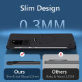Frameless Magnetic For Magsafe Slim Case For Samsung Galaxy S20 FE Plus Ultra S20FE 5G Wireless Charging Hard Back Cover.
